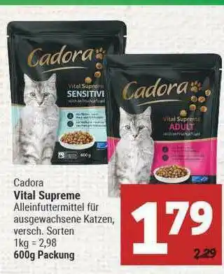 Marktkauf Cadora Vital Supreme Angebot