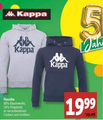 Marktkauf Hoodie Kappa Angebot