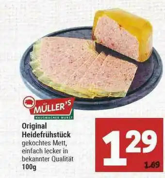 Marktkauf Original Heidefrühstück Müiller's Angebot