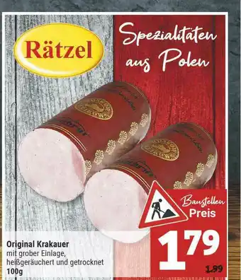 Marktkauf Original Krakauer Angebot