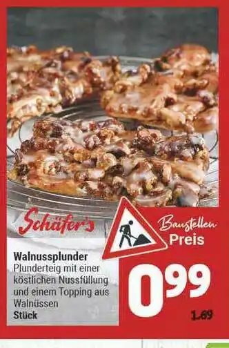 Marktkauf Walnussplunder Schüfer's Angebot