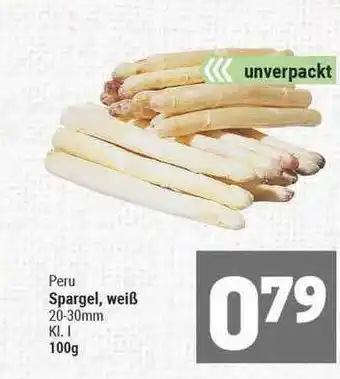 Marktkauf Peru Spargel Weiß Angebot