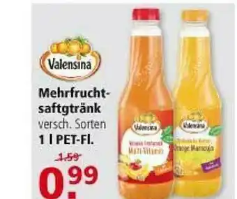 Multi Markt Valensina Mehrfrucht Saftgtränk Angebot