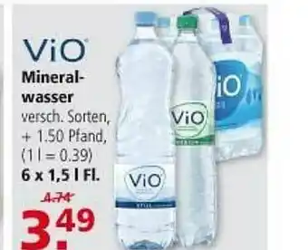 Multi Markt Vio Mineralwasser Angebot