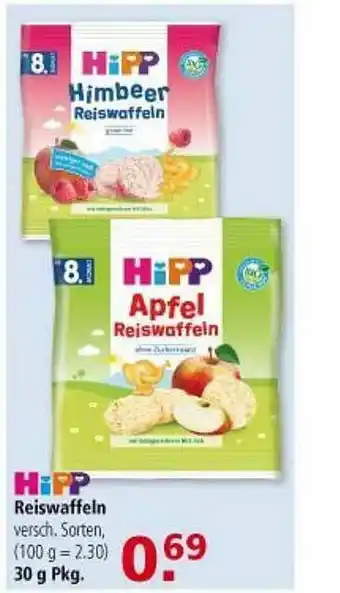 Multi Markt Hipp Reiswaffeln Angebot