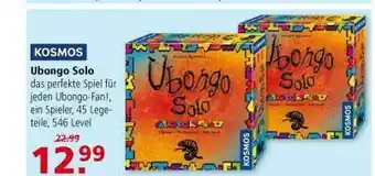 Multi Markt Kosmos Ubongo Solo Angebot