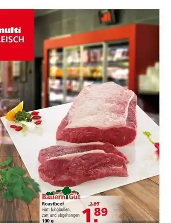 Multi Markt Bauern Gut Roasbeef Angebot