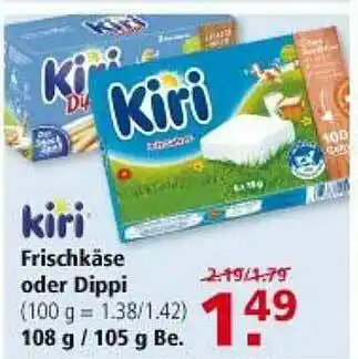 Multi Markt Kiri Frischkäse Oder Dippi Angebot