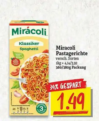 NP Discount Miracoli Pastagerichte Angebot