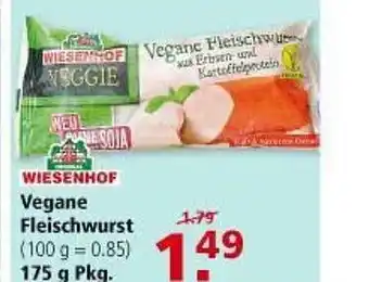 Multi Markt Wiesenhof Vegane Fleischwurst Angebot