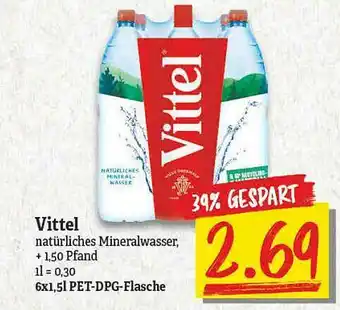 NP Discount Vittel Natürliches Mineralwasser Angebot