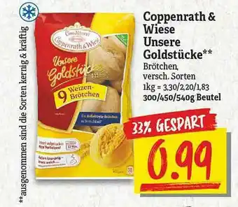 NP Discount Coppenrath & Wiese Unsere Goldstücke Angebot