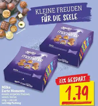 NP Discount Milka Zarte Momente Angebot