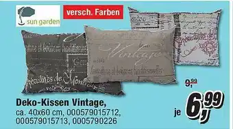 Opti Wohnwelt Deko-kissen Vintage Angebot