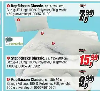 Opti Wohnwelt Kopfkissen Classic Angebot