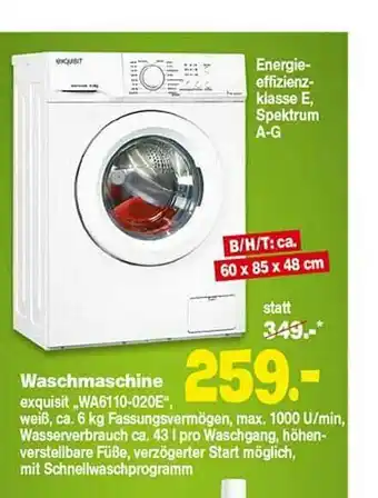 Repo Markt Waschmaschine Angebot