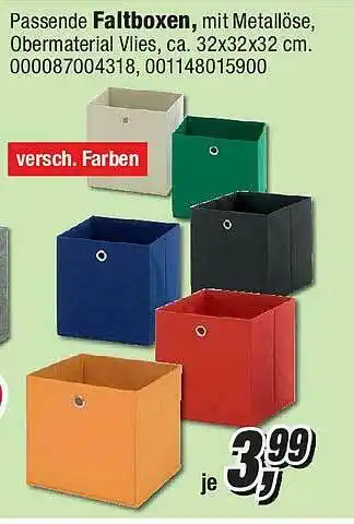 Opti Wohnwelt Faltboxen Angebot