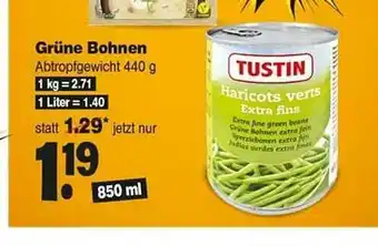 Repo Markt Grüne Bohnen Angebot