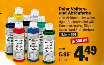 Repo Markt Polar Volton Und Abtönfarbe Angebot