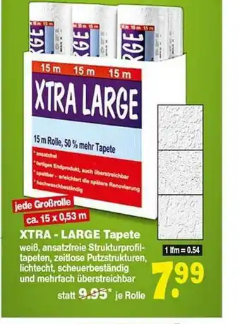 Repo Markt Xtra-large Tapete Angebot