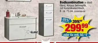 SB Lagerkauf Badkombination Angebot