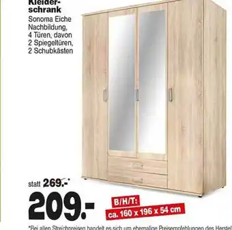 Repo Markt Kleiderschrank Angebot