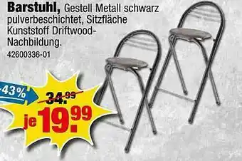 SB Lagerkauf Barstuhl Angebot