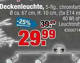 SB Lagerkauf Deckenleuchte Angebot