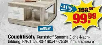 SB Lagerkauf Couchtisch Angebot