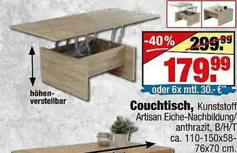 SB Lagerkauf Couchtisch Angebot