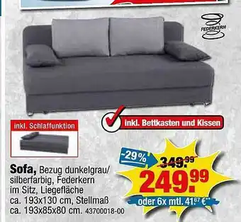 SB Lagerkauf Sofa Angebot