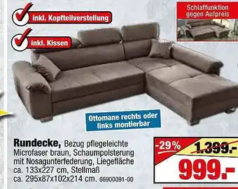 SB Lagerkauf Rundecke Angebot