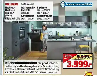 SB Lagerkauf Küchenkombination Angebot