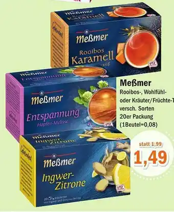 Aktiv Irma Meßmer Rooibos-, Wohlfühl- Oder Kräuter-Früchte Angebot