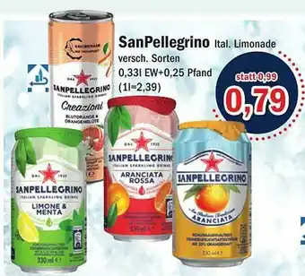 Aktiv Irma SanPellegrino Ital. Limonade Angebot