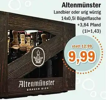 Aktiv Irma Altenmünster Landbier Oder Urig Würzig Angebot