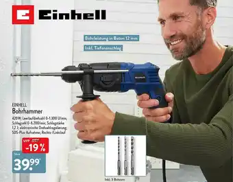 Aldi Nord Einhell Bohrhammer Angebot