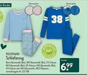 Aldi Nord Pocopiano Schlafanzug Angebot