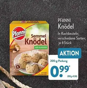 Aldi Nord Pfanni Knödel Angebot