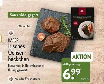 Aldi Nord Käfer Irisches Ochsenbäckchen Angebot