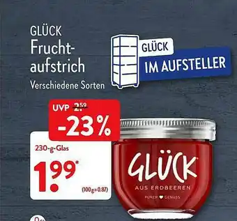 Aldi Nord Glück Frucht-aufstrich Angebot