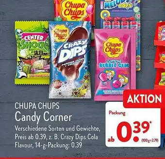 Aldi Nord Chupa Chups Candy Corner Angebot