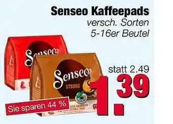 Edeka Scherer Senseo Kaffeepads Angebot