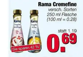 Edeka Scherer Rama Cremefine Angebot