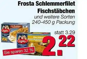 Edeka Scherer Frosta Schlemmerfilet Fischstäbchen Angebot