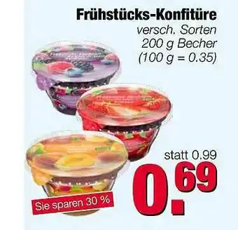 Edeka Scherer Frühstücks-konfitüre Angebot