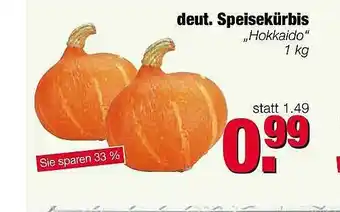 Edeka Scherer Speisekürbis Hokkaido Angebot