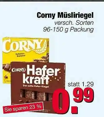 Edeka Scherer Corny Müsliriegel Angebot