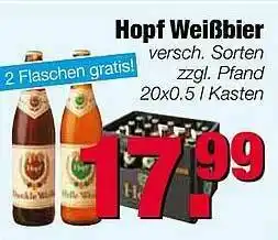 Edeka Scherer Hopf Weißbier Angebot