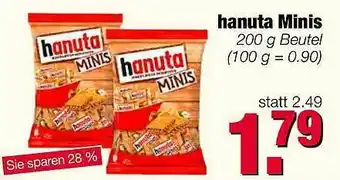 Edeka Scherer Hanuta Minis Angebot